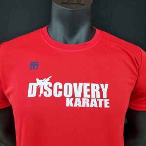 Camiseta Roja DISCOVERY poliéster