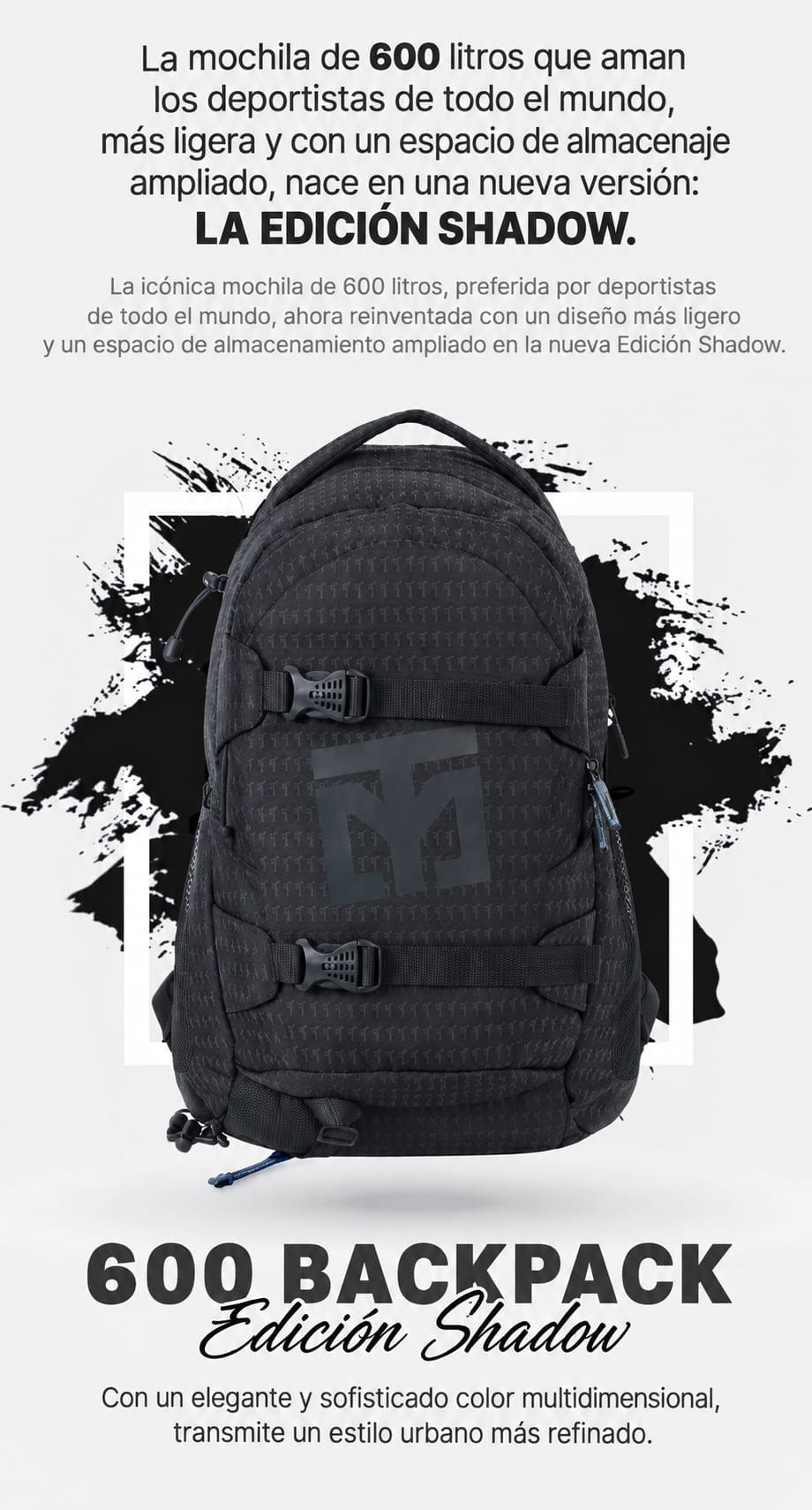 Mochila 600 Negra Mochila 600 Negra - Imagen 7