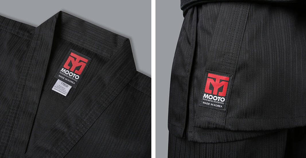 DOBOK TRADICIONAL HAPKIDO NEGRO