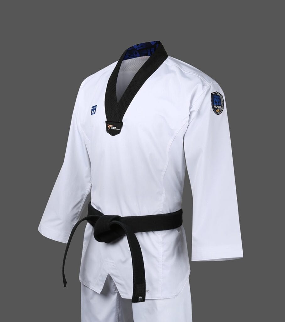 Equipamiento básico para empezar Taekwondo DOBOK XTERA 6 Alta Competicion