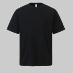 Camiseta Algodón Oversize Negra