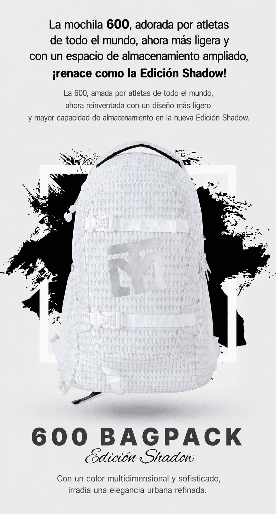Mochila 600 Blanca Mochila 600 Blanca - Imagen 7