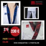 Pack Kumite Rajin (2 Chaquetas + 1 pantalón)