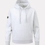 Sudadera gris con capucha