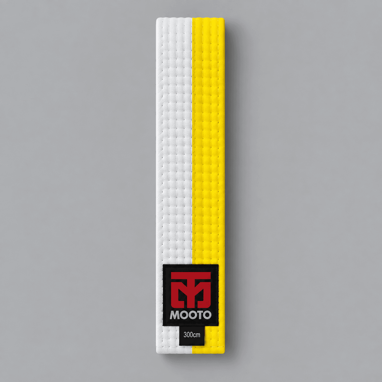 Cinturón Blanco Amarillo Taekwondo Mooto Cinturón Blanco Amarillo Taekwondo Mooto
