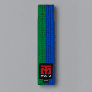 Cinturón verde/azul karate
