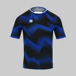 camiseta prims negra roja