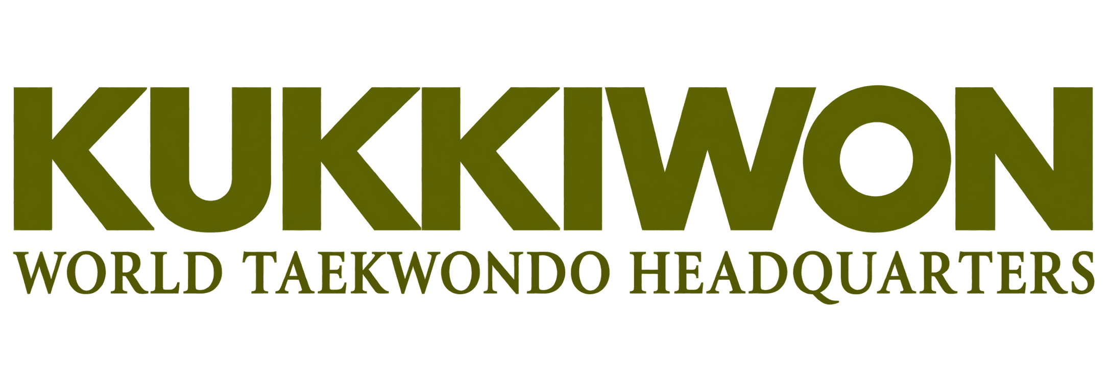 Kukkiwon dorado letras
