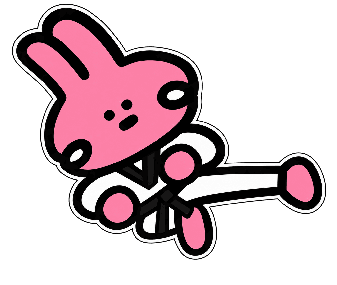 Barabapa patada rosa