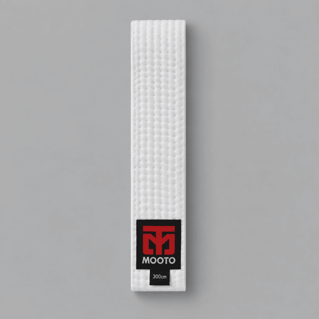 Cinturón blanco taekwondo Mooto