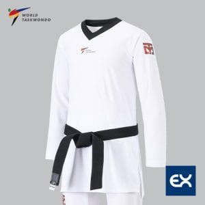 Dobok Extera Pro 3 Mooto — Kyorugui Cuello Negro