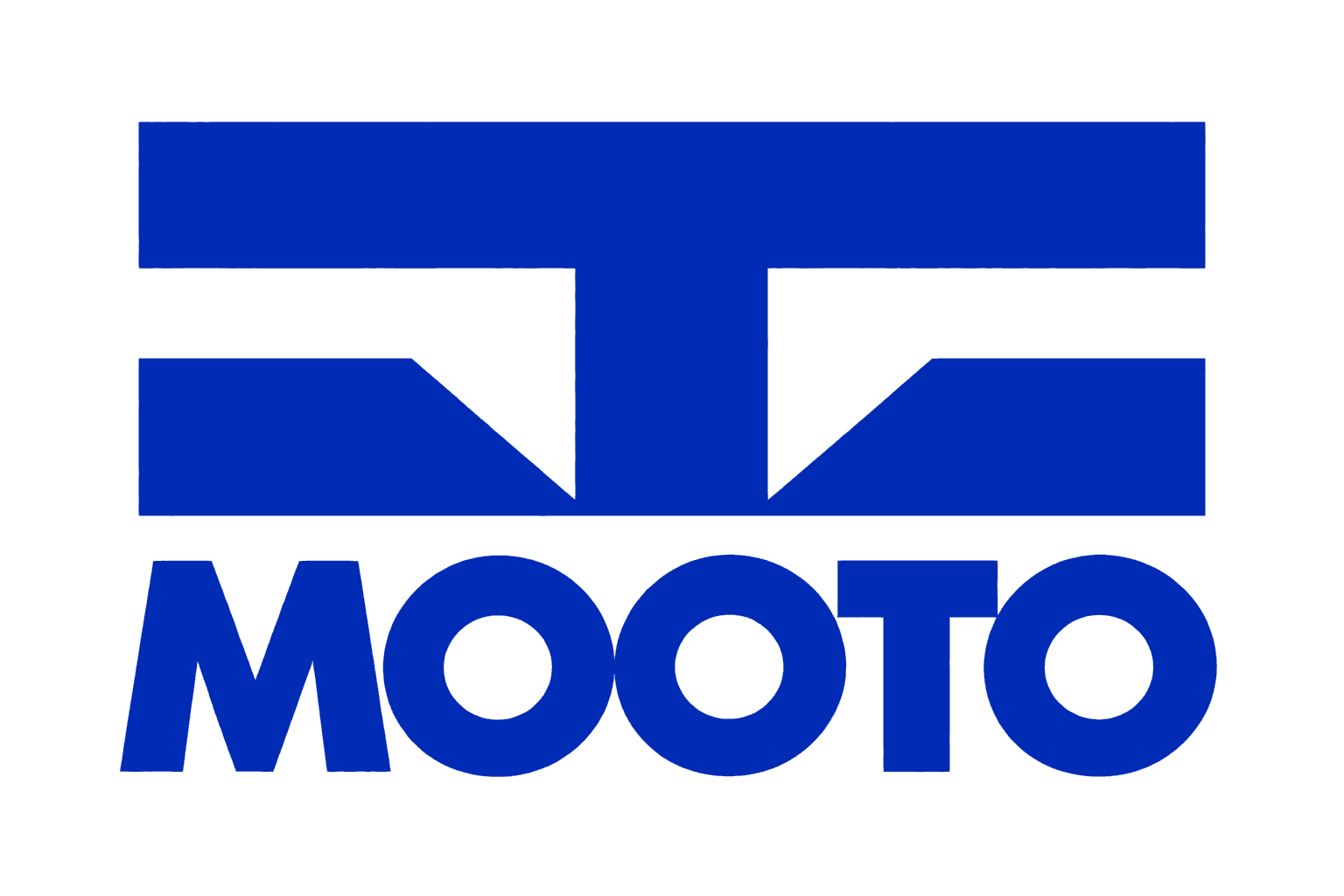 Mooto partido azul