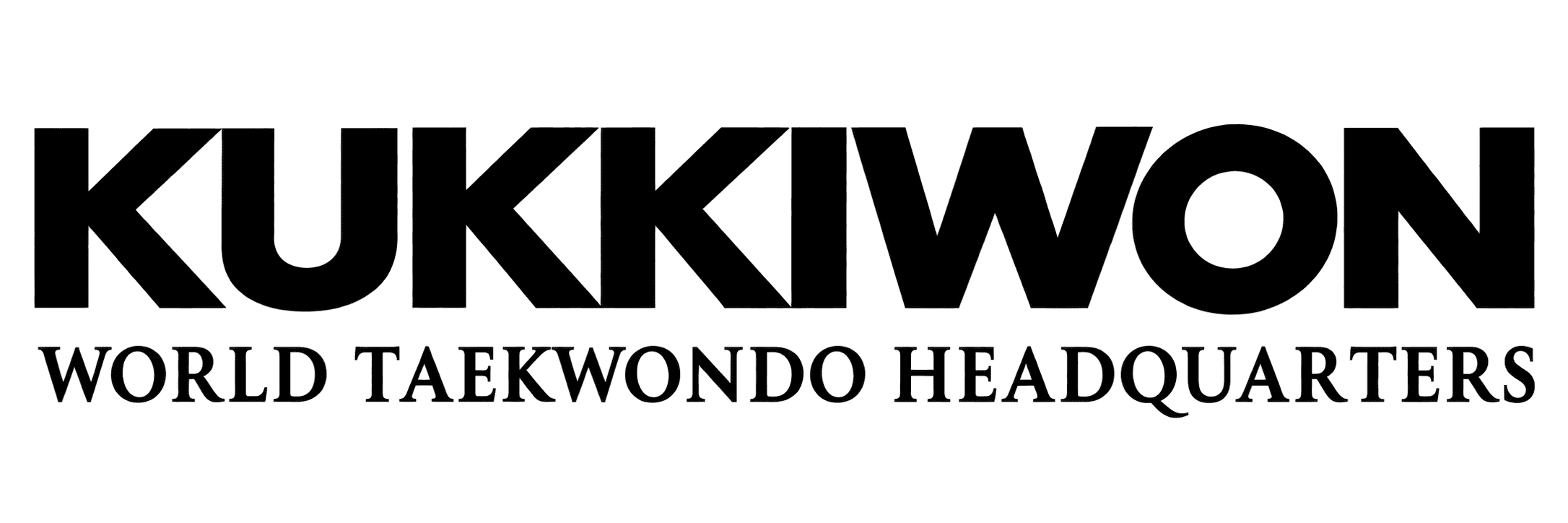 Kukkiwon negro letras