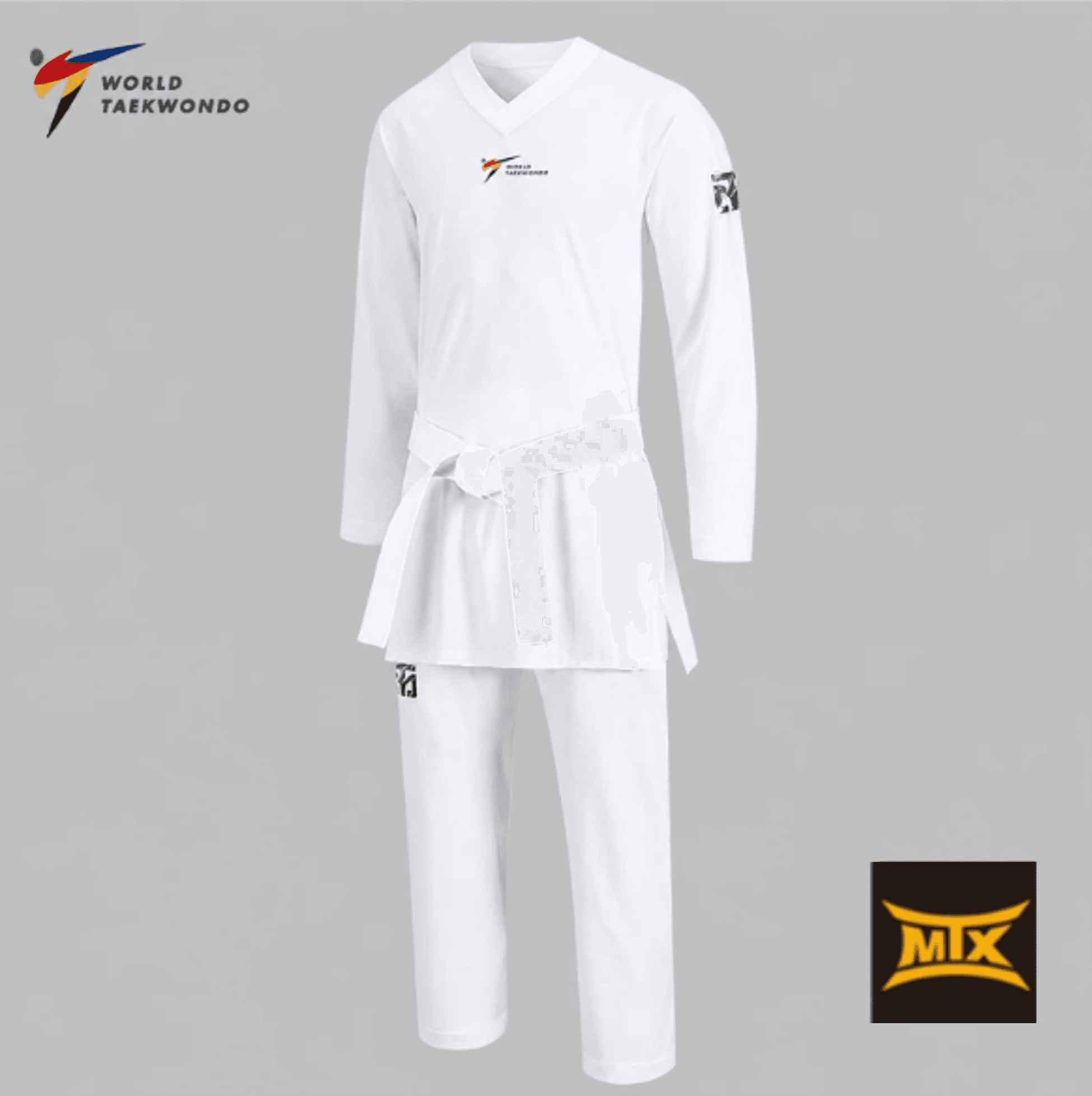 NUEVO Dobok MTX Pro Kyorugu Cuello Blanco NUEVO Dobok MTX Pro Kyorugu Cuello Blanco - Imagen 3