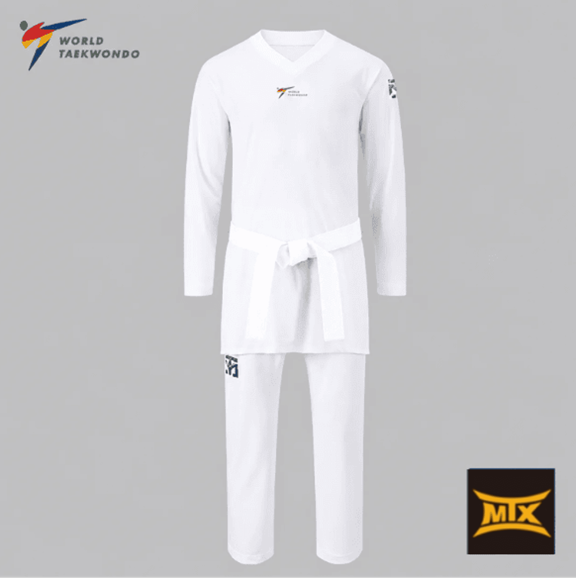 NUEVO Dobok MTX Pro Kyorugu Cuello Blanco NUEVO Dobok MTX Pro Kyorugu Cuello Blanco - Imagen 2