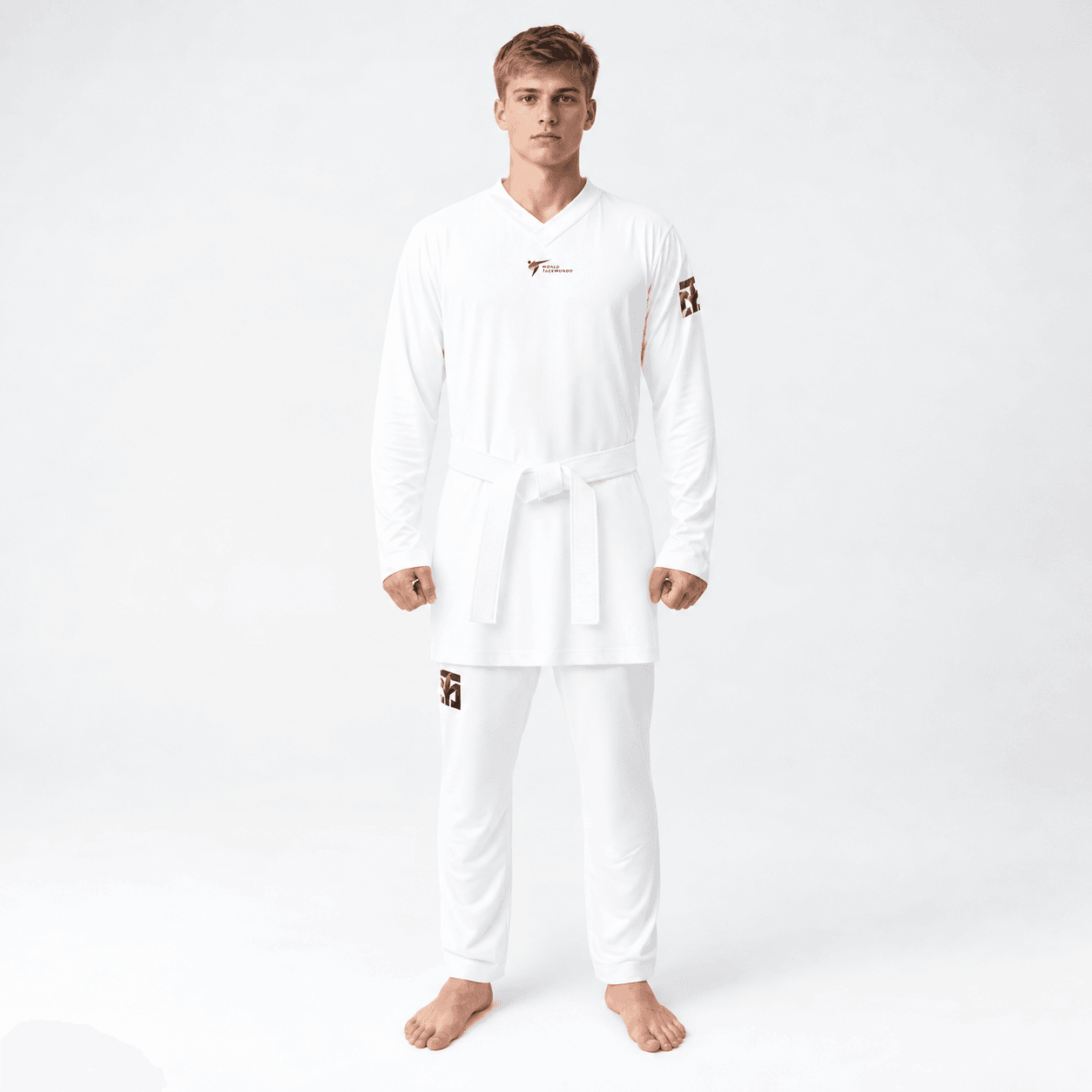 NUEVO Dobok MTX Pro Kyorugu Cuello Blanco NUEVO Dobok MTX Pro Kyorugu Cuello Blanco - Imagen 5